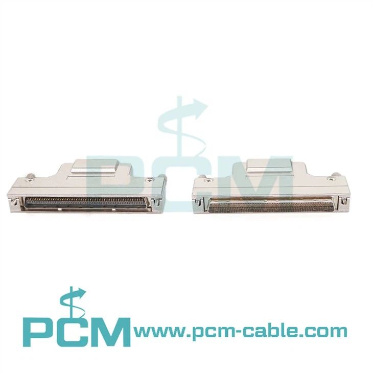 SCSI-2-stik 100-pin med jackskrue fastener