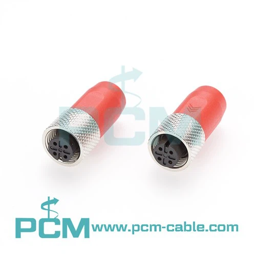 CC-Link A-kodet 4 ben M12 termineringsmodstand