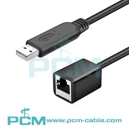 FTDI FT232 Chip USB til RS232 seriel til RJ45 CAT5 hun konsol kabel til Cisco Juniper AP