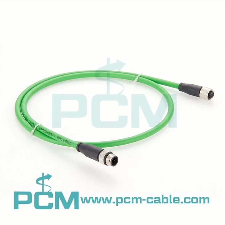 M12 Industrial Ethernet Connection cable D-coded
