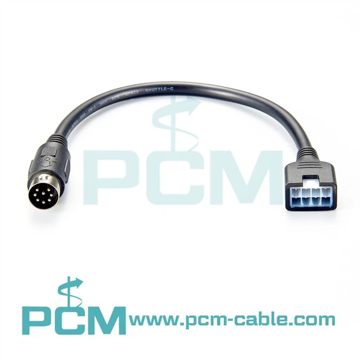 Molex Mini-Fit Cable Harness 8 Pin Molex Mini-Fit to DIN Adapter Cable Custom Cable Harness