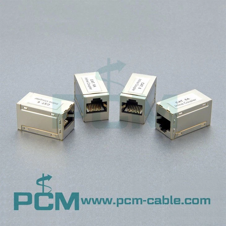 shielded cat6a coupler