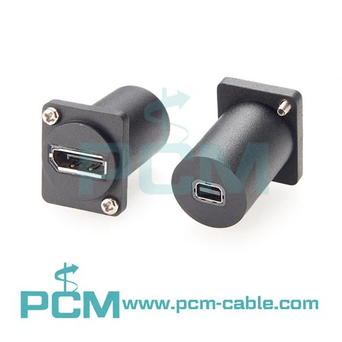 DisplayPort til Mini DisplayPort XLR-format gennemføringsstik