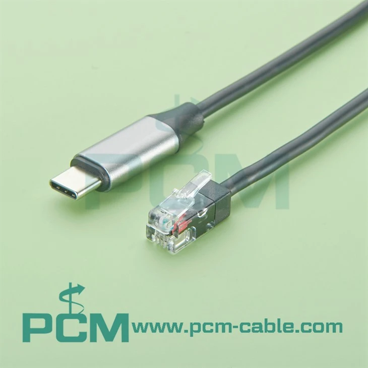 USB 3.1 Headset VoIP Phone RJ9 -kabel
