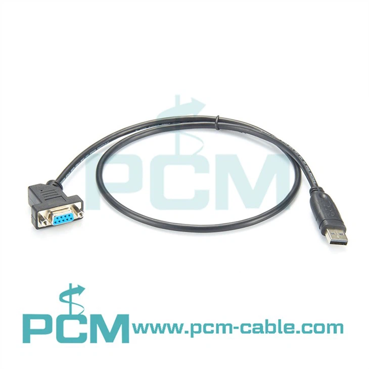 USB til seriel adapter 45 graders albuevinklet DB9